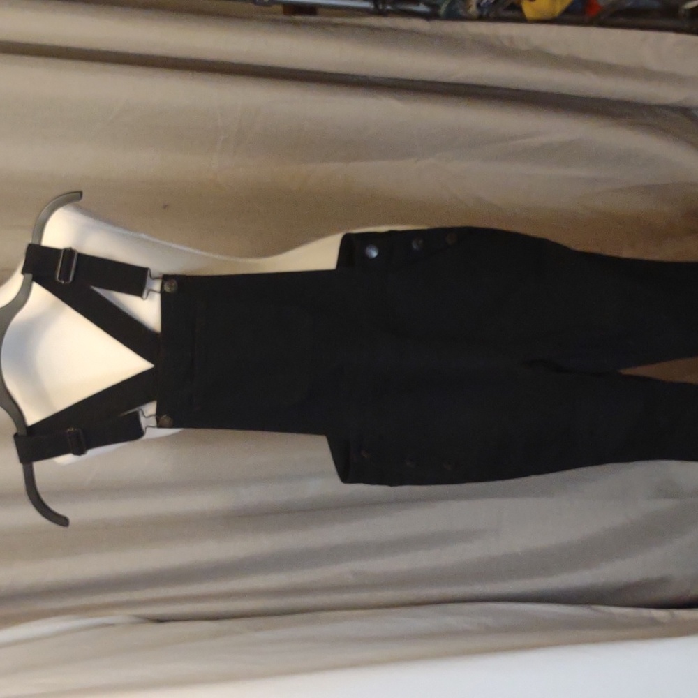 Gap 1969 black denim overalls -NWOT
